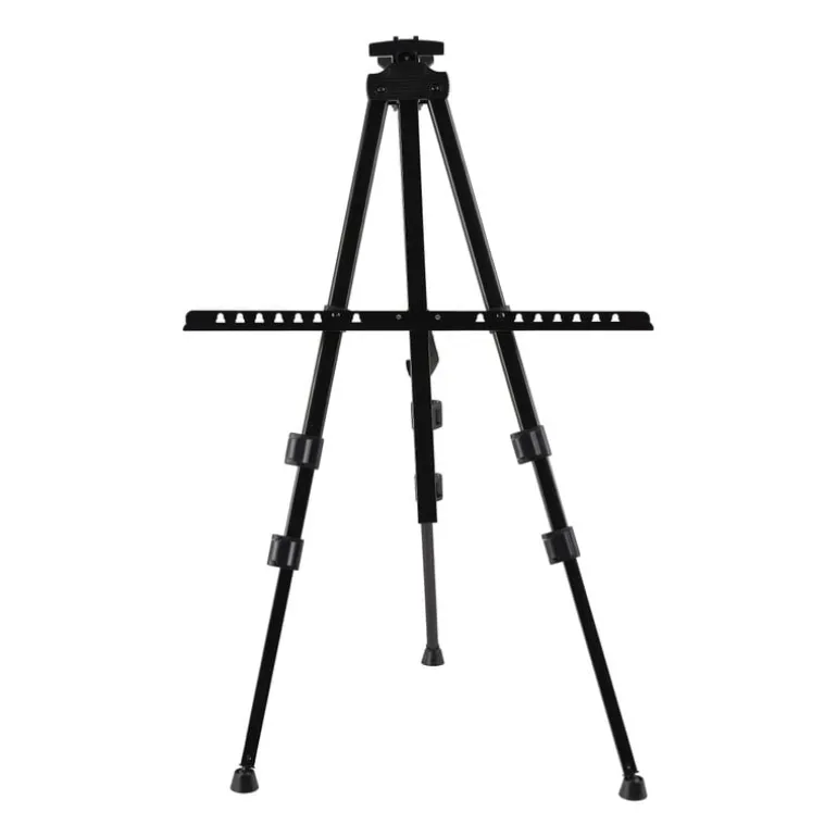 Schildersezel in tas - metaal - 175 cm