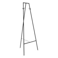 Schildersezel metaal - zwart - 146.7x58.5x51 cm