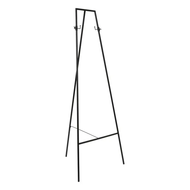 Schildersezel metaal - zwart - 146.7x58.5x51 cm