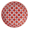 Schoteltje Anne - rood/blauw - ø9.7x2 cm