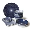 Schoteltje blue print - diamonds - ⌀9.5 cm