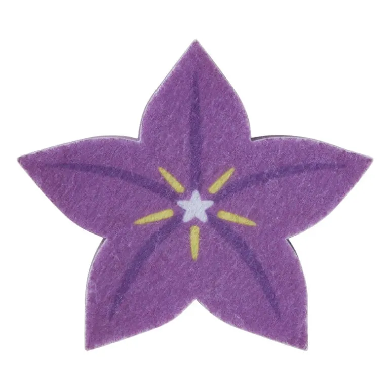 Schuurspons bloem - diverse varianten - 10x7x3 cm