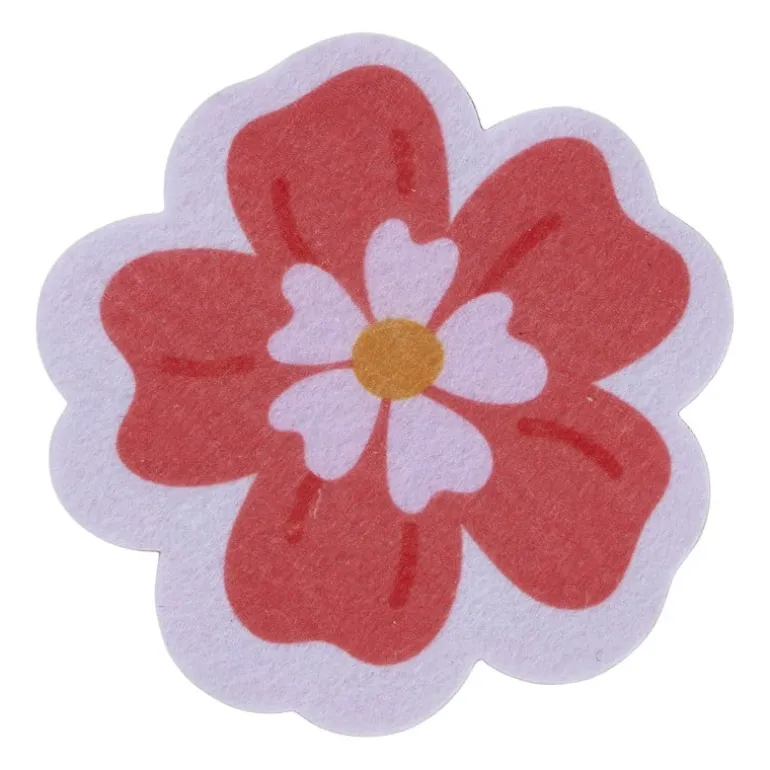 Schuurspons bloem - diverse varianten - 10x7x3 cm