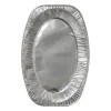 Serveerschaal - aluminium - 2.9x42.6x28.6 cm - set van 2