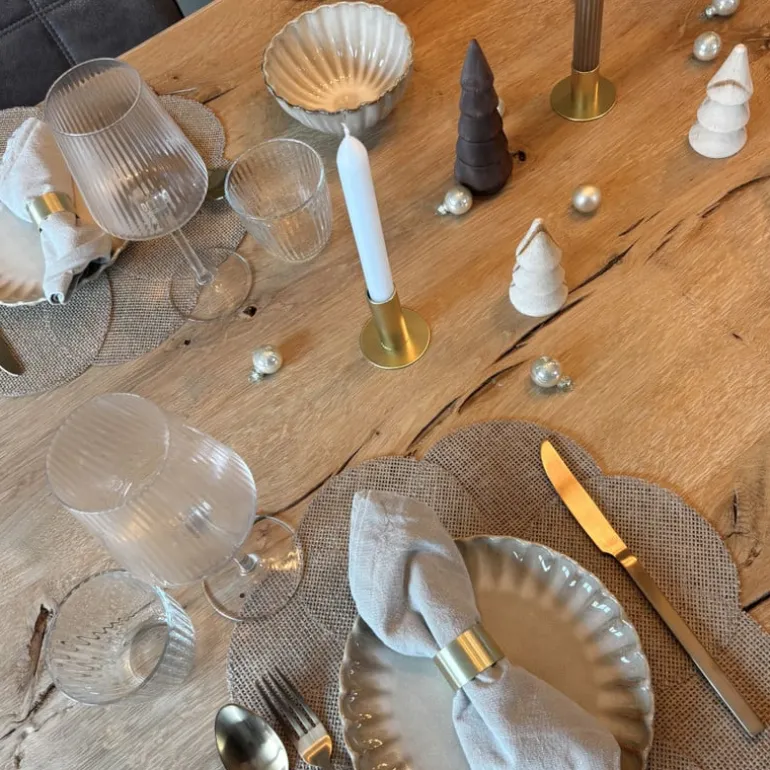 Servetring - goud - ø4 cm