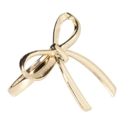 Servetring strik - goud - ø5 cm