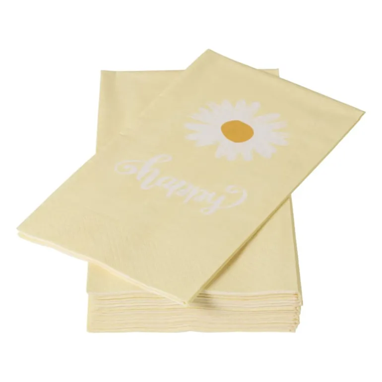 Servetten bloem - 33x40 - set van 20