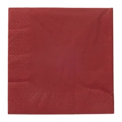 Servetten bordeauxrood - 33x33 cm - set van 20