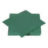 Servetten donkergroen - 33x33 cm - set van 20