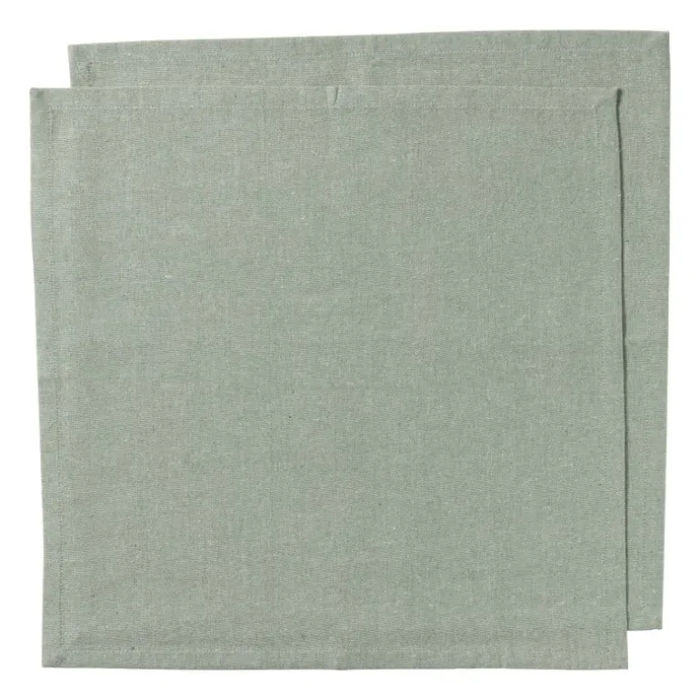 Servetten groen - set van 2 - 40x40 cm