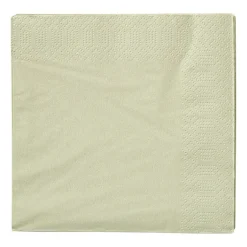 Servetten lichtgroen - 33x33 cm - set van 20