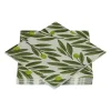 Servetten olijftak - groen - 33x33 cm - set van 20