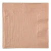Servetten - roségoudkleurig - set van 20