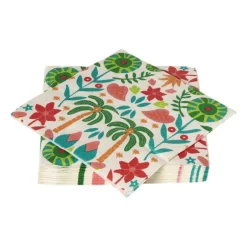 Servetten tropical - 33x33 cm - set van 20