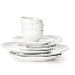 Serviesset - 16 delig - rond - wit - 4 persoons