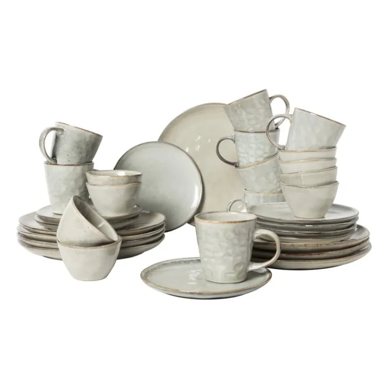 Serviesset Toscane - grijs - 32-delig - 8 persoons