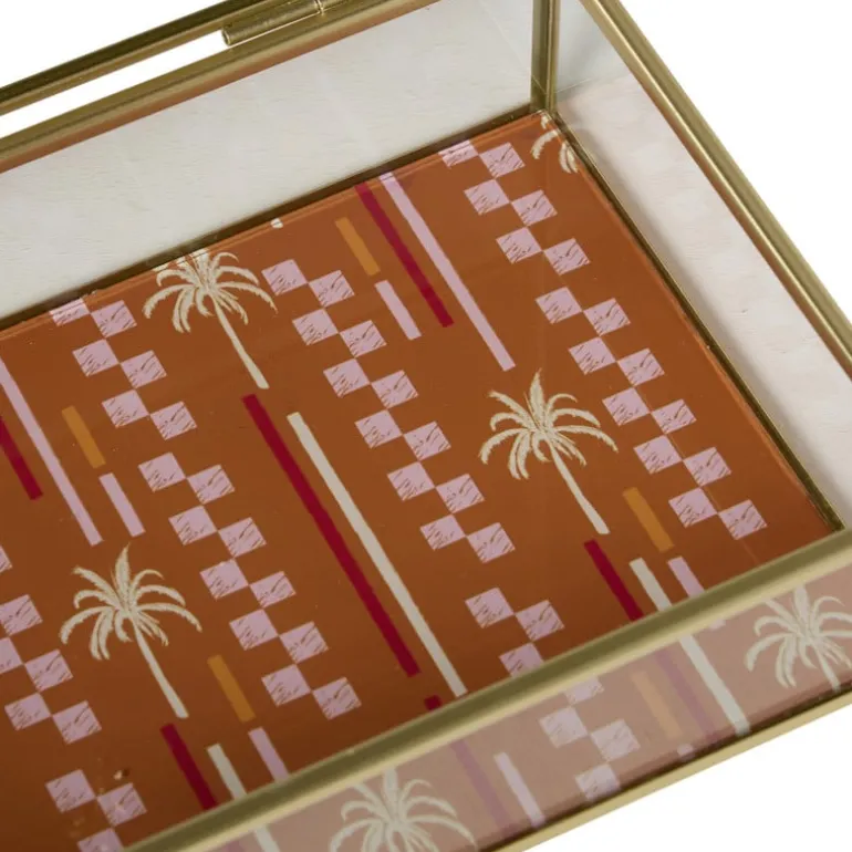 Sieradendoos - palmboom - 5x20x13 cm