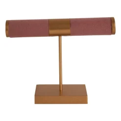 Sieradenrek - roze - 37x23x16 cm