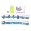 Sleutelhanger vlinder - diamond paint - 7x7 cm