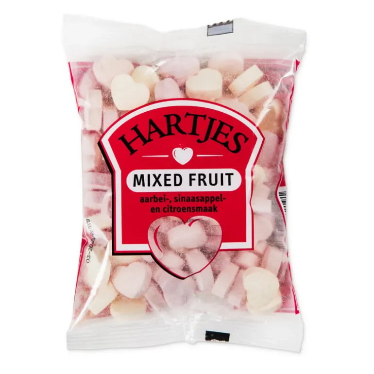 Snoephartjes mixed fruit - 100 g