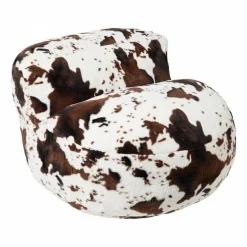 Sofa the cow - koeienprint - ø95x65 cm