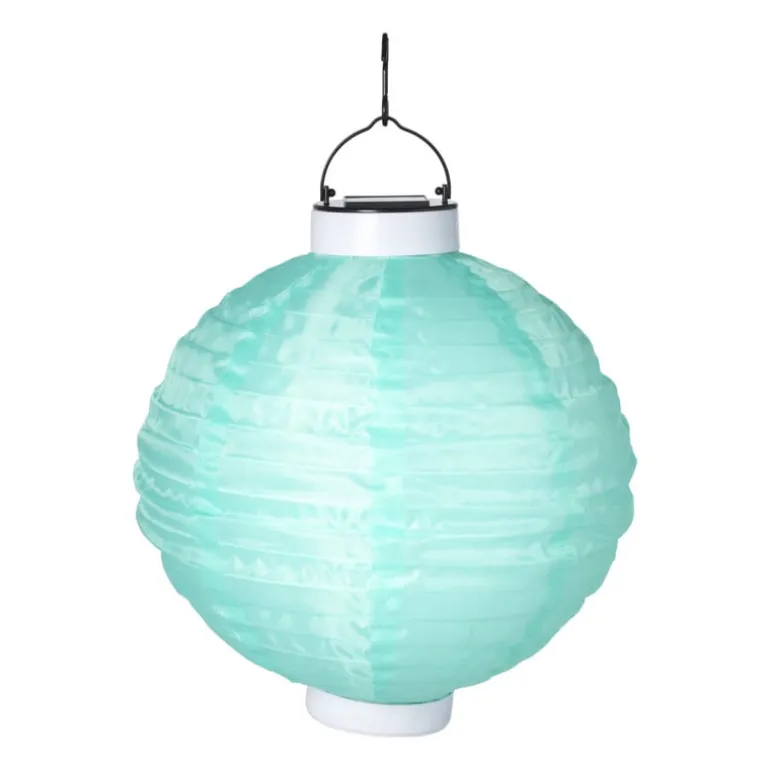 Solar tuinlampion - blauw - ø25 cm