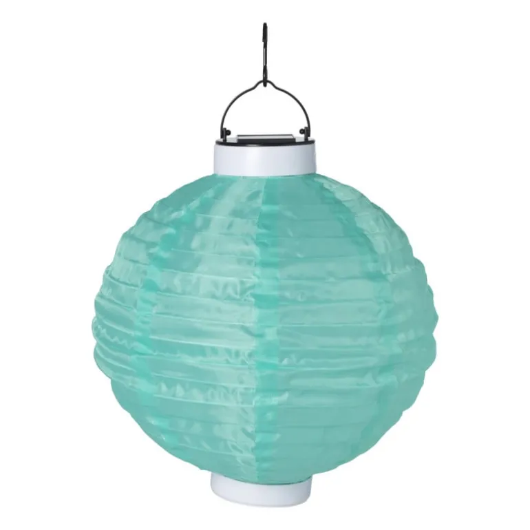 Solar tuinlampion - blauw - ø25 cm