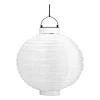 Solar tuinlampion - wit - 25 cm