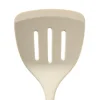 Spatel met gleuf - wit - 34 cm