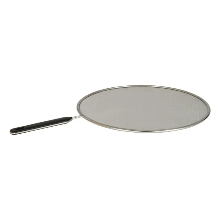 Spatscherm - zwart/grijs - 30 cm