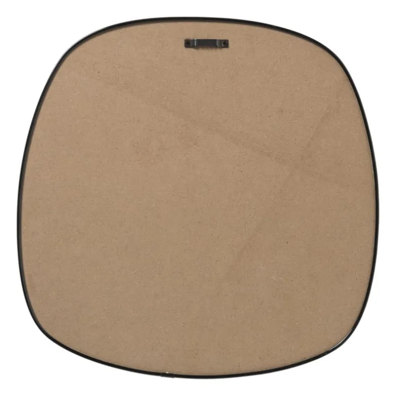 Spiegel basic - zwart - 32.5x32.5 cm