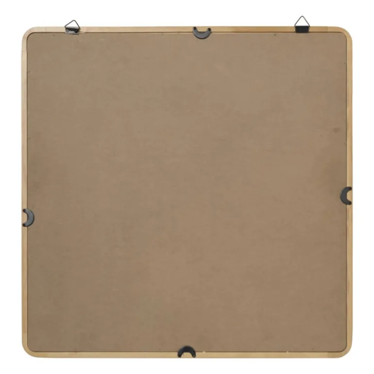 Spiegel Lindt - vierkant - bruin - 60x60 cm