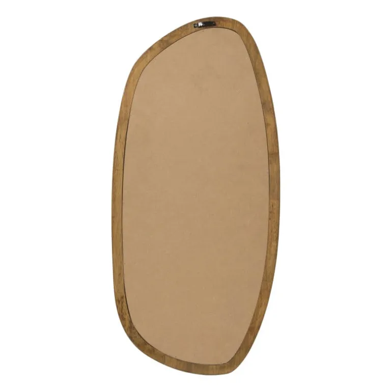 Spiegel organic - bruin - 70x33 cm