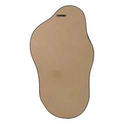 Spiegel organic - zwart - 80x45 cm