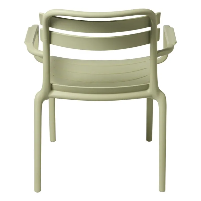 Stapelbare tuinfauteuil Napoli - groen - 75.5x68x65 cm