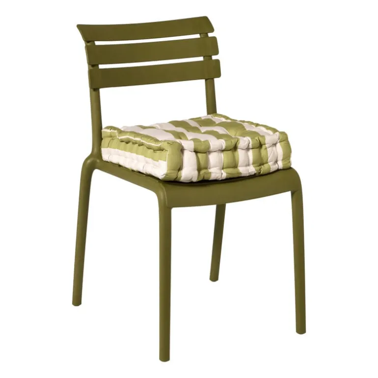Stapelbare tuinstoel Napoli - groen - 83x55x48 cm