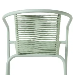 Stapelbare tuinstoel Tim - groen - 73x53x62 cm