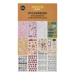 Stickerboek - multikleur - 24 pagina's