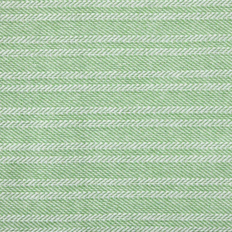 Tafelkleed streep - groen/wit - 140x240 cm