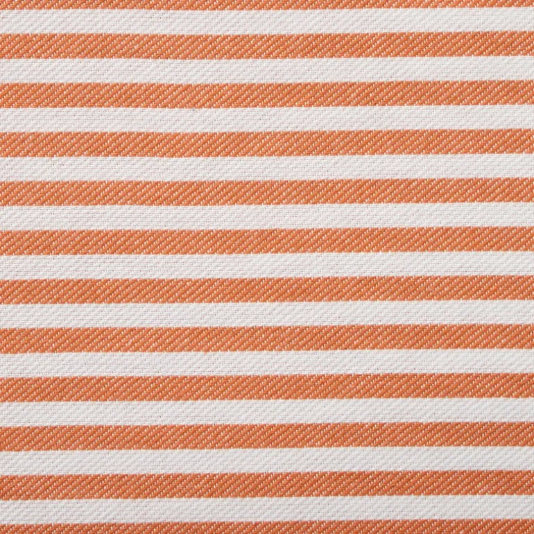 Tafelkleed streep - oranje - 140x240 cm