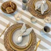 Tafelmessen - goudkleurig - set van 2