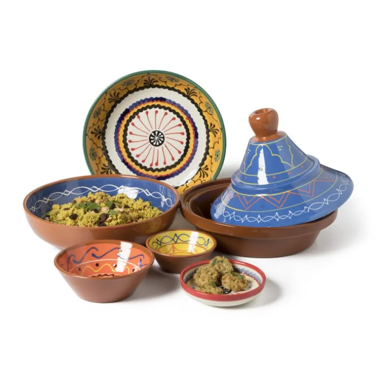 Tajine Fiesta - blauw - 27 cm