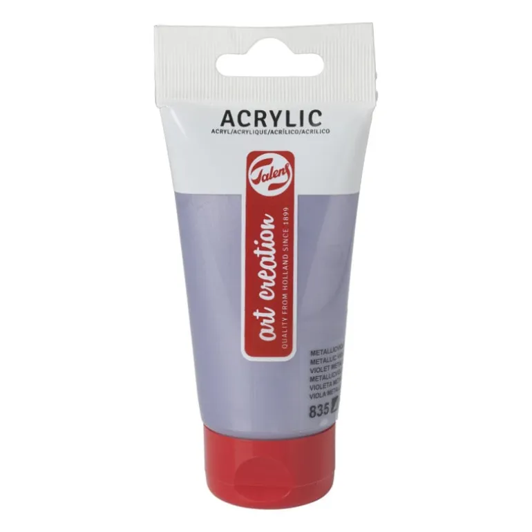 Talens acrylverf - metallic paars - 75 ml