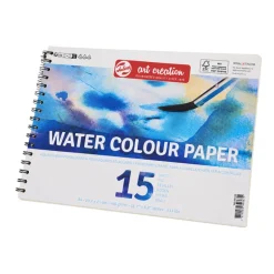 Talens aquarelverf papier - A4 - set van 15