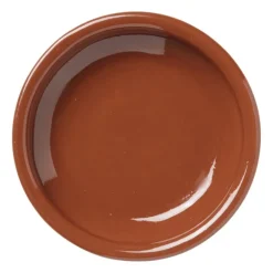 Tapasbakje klei - bruin - ⌀10 cm