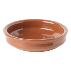 Tapasbakje klei - bruin - ⌀10 cm