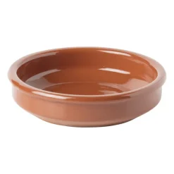 Tapasbakje klei - bruin - ⌀12 cm