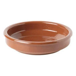 Tapasbakje klei - bruin - ⌀14 cm