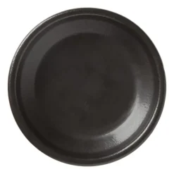 Tapasbakje klei - zwart - ⌀12 cm