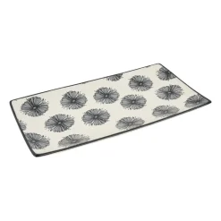 Tapas bord Sevilla - bloemen - 28x15,5 cm
